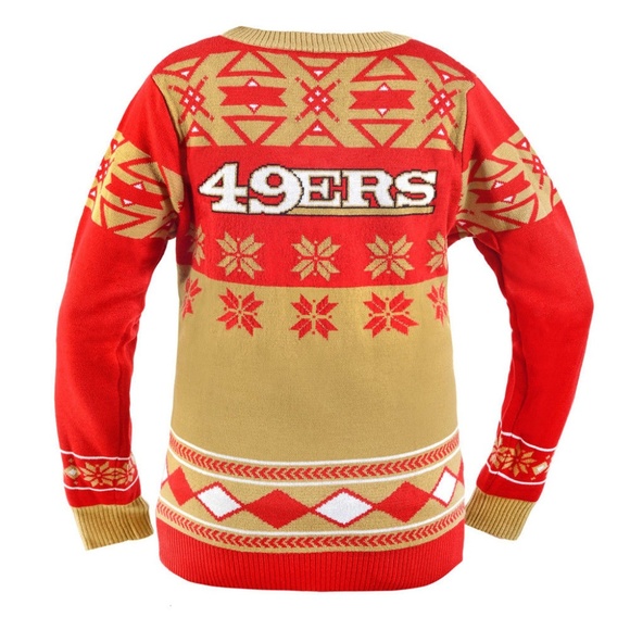 San Fran 49ers ugly Christmas sweater. - Picture 4 of 4